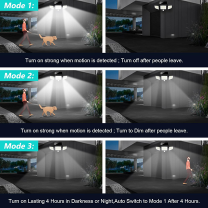 SolarGuard Pro™ Outdoor Lights